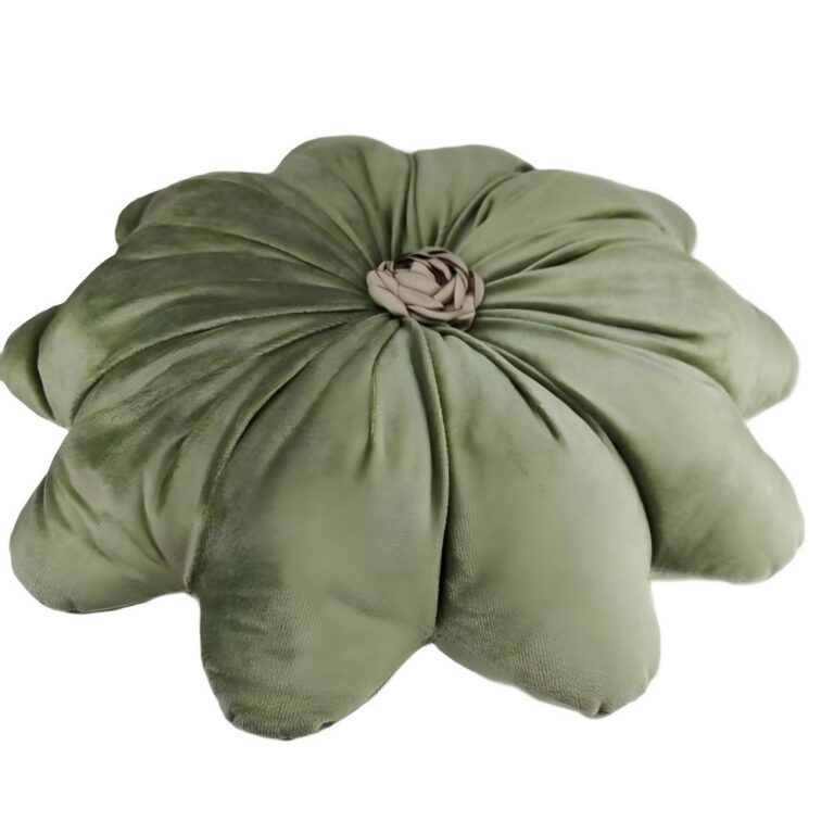 Cushion Dutch Velvet Sunflower Throw Pillow