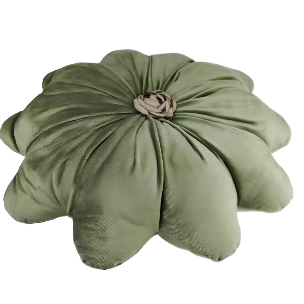 Cushion Dutch Velvet Sunflower Throw Pillow