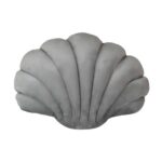 Throw Pillow Solid-Color Seashell Throw Pillow