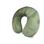 U-shaped pillow Ice Silk Memory Foam U-Shaped Pillow with Letter Design