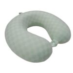 U-shaped pillow Small Checkered Memory Foam U-Shaped Pillow