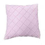 Throw Pillow Diamond-Patterned Throw Pillow