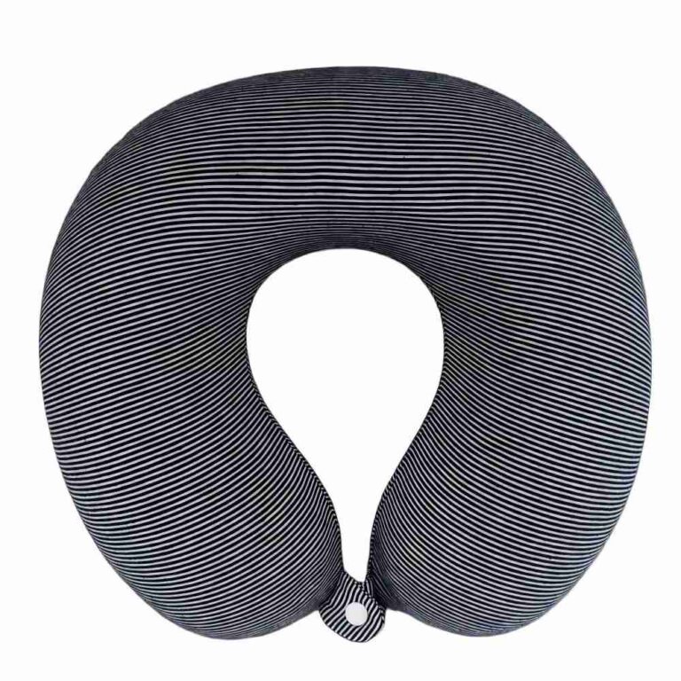 U-shaped pillow Classic Striped Memory Foam U-Shaped Pillow