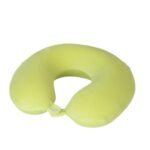 U-shaped pillow Vertical Ribbed Solid Color Memory Foam U-Shaped Pillow
