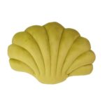 Throw Pillow Solid-Color Seashell Throw Pillow
