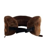 U-shaped pillow Memory Foam U-Shaped Pillow with Embroidered Animal Paw Print