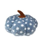 Throw Pillow Plush Polka-Dot Pumpkin Throw Pillow