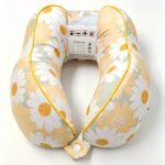 U-shaped pillow Milk Silk Printed Memory Foam U-Shaped Pillow