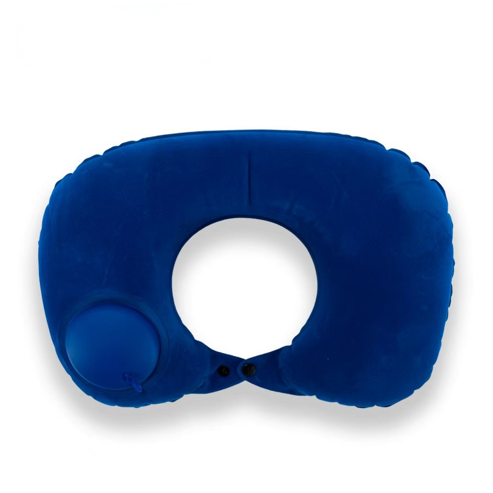 U-shaped pillow Flocked Inflatable Pillow