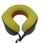 U-shaped pillow Color-Block Storable Memory Foam U-Shaped Pillow