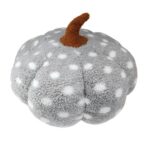 Throw Pillow Plush Polka-Dot Pumpkin Throw Pillow