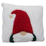 Throw Pillow Christmas Embroidered Throw Pillow