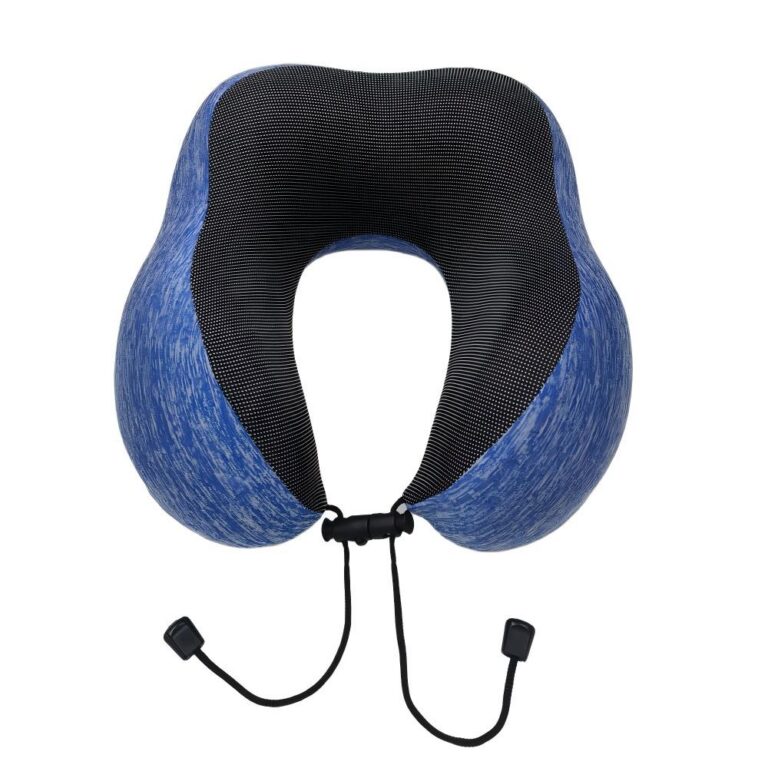 U-shaped pillow Double-Hump Memory Foam Business U-Shaped Neck Pillow